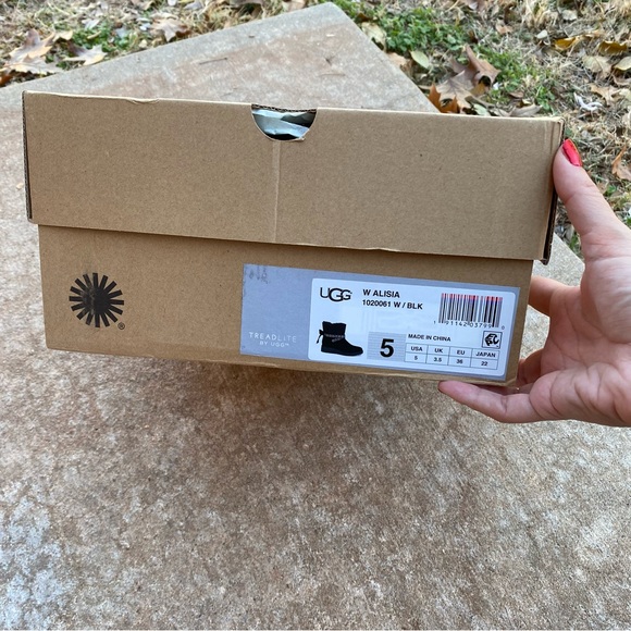 Black Alisia UGG Boots - Picture 7 of 7